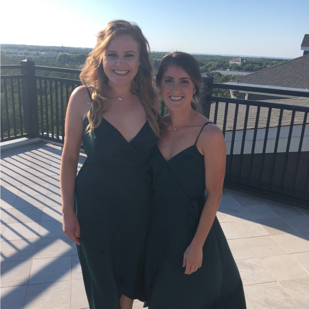 Silky show me your mumu Green Dress